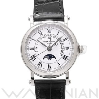 PATEK PHILIPPE - 中古 パテック フィリップ PATEK PHILIPPE 5059G-001 ホワイト メンズ 腕時計