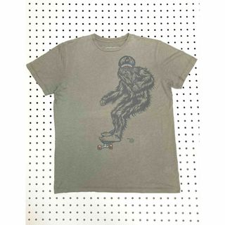 レア★STARWARS☆チューバッカのスケボー Tシャツ☆☆米国製(Tシャツ/カットソー(半袖/袖なし))