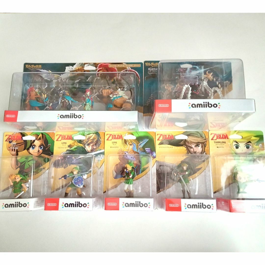 Nintendo Switch(ニンテンドースイッチ)の最終値下げ！《新品・未開封》amiibo ゼルダの伝説 10体セット エンタメ/ホビーのゲームソフト/ゲーム機本体(その他)の商品写真