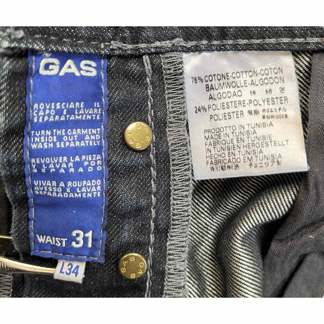 GAS(ガス)のGAS DENIM SIZE 31 メンズのパンツ(デニム/ジーンズ)の商品写真