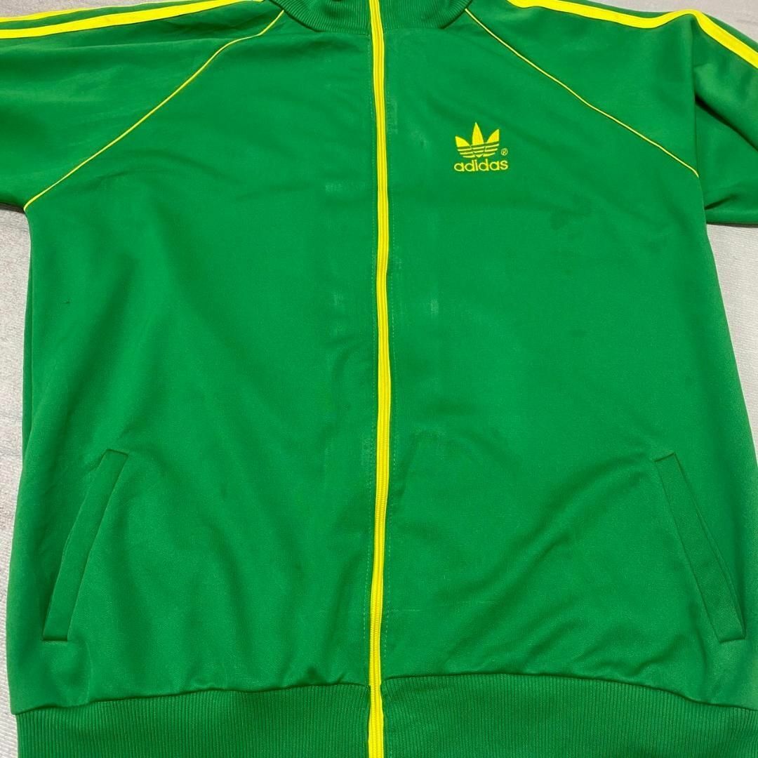 adidas(アディダス)の美品 80's 90's adidas トラックJKT ジャージ ハイネック メンズのトップス(ジャージ)の商品写真