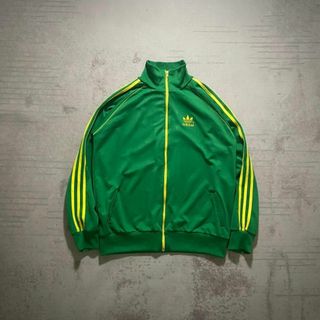 アディダス(adidas)の美品 80's 90's adidas トラックJKT ジャージ ハイネック(ジャージ)