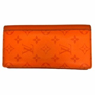 ルイヴィトン(LOUIS VUITTON)のLOUIS VUITTON ルイヴィトン タイガラマ ポルトフォイユ ブラザNM M30427 ボルケーノオレンジ モノグラム スリム 長財布(長財布)