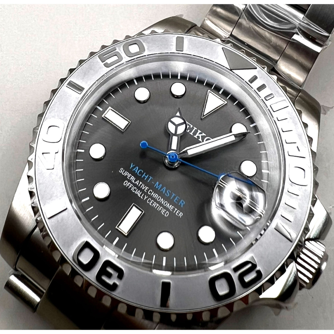 SEIKO MOD NH35 カスタム ヨットマスター  メンズの時計(腕時計(アナログ))の商品写真