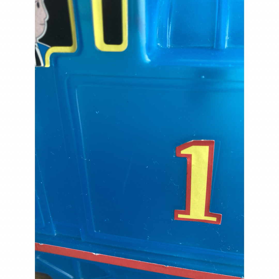 THOMAS(トーマス)の機関車トーマス　貯金箱　バッグ キッズ/ベビー/マタニティのおもちゃ(電車のおもちゃ/車)の商品写真