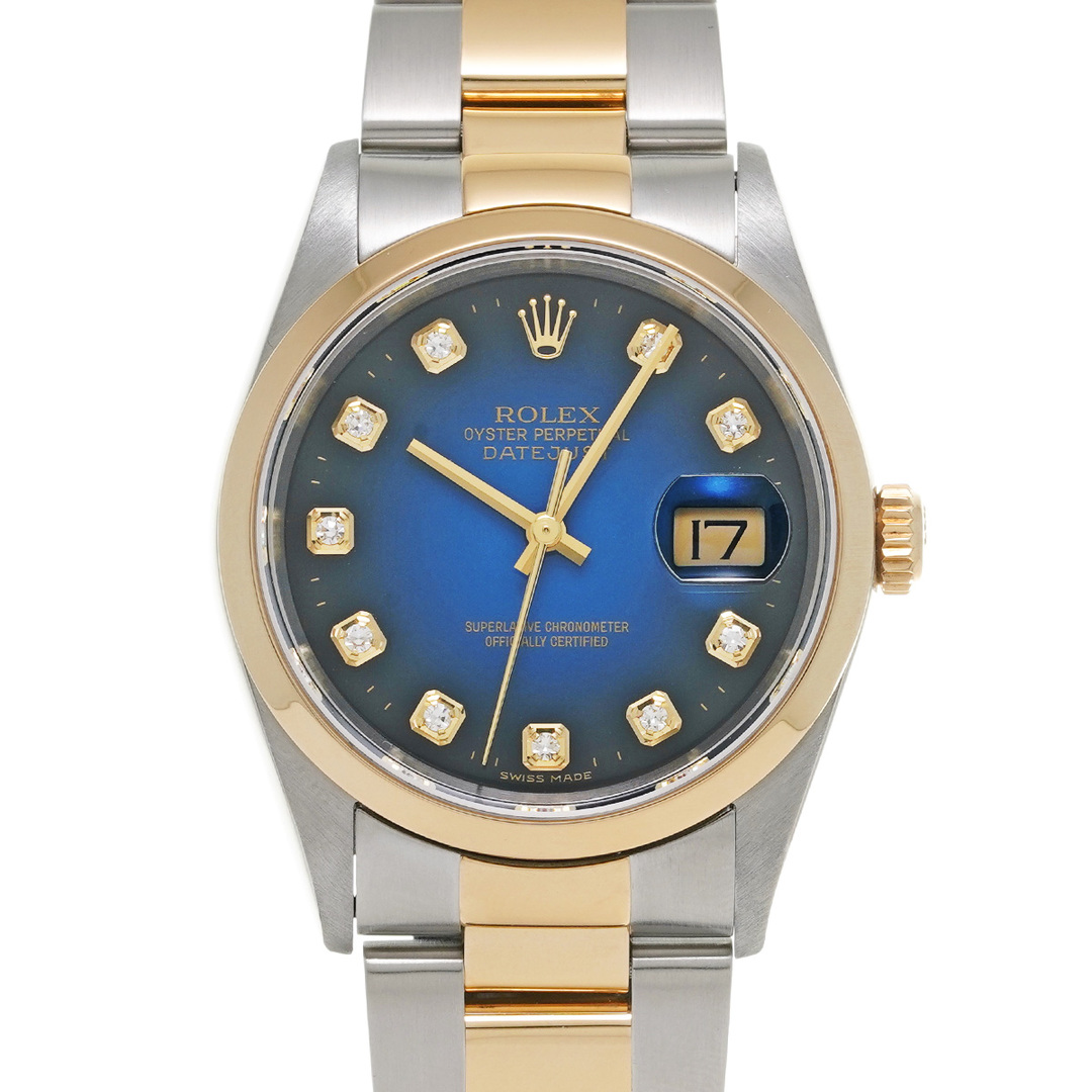 ROLEX(ロレックス)の中古 ロレックス ROLEX 16203G Y番(2002年製造) ブルー・グラデーション /ダイヤモンド メンズ 腕時計 メンズの時計(腕時計(アナログ))の商品写真