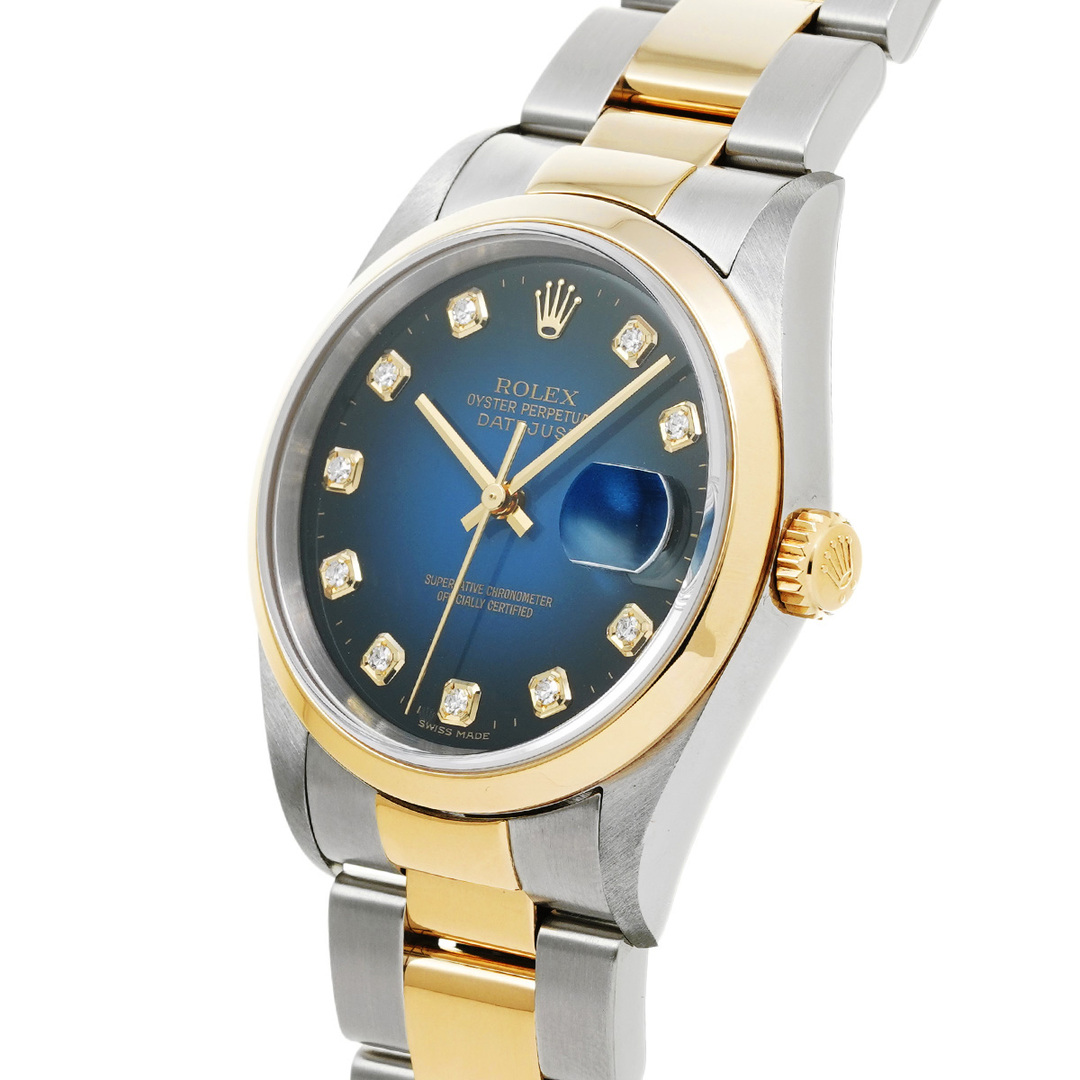 ROLEX(ロレックス)の中古 ロレックス ROLEX 16203G Y番(2002年製造) ブルー・グラデーション /ダイヤモンド メンズ 腕時計 メンズの時計(腕時計(アナログ))の商品写真