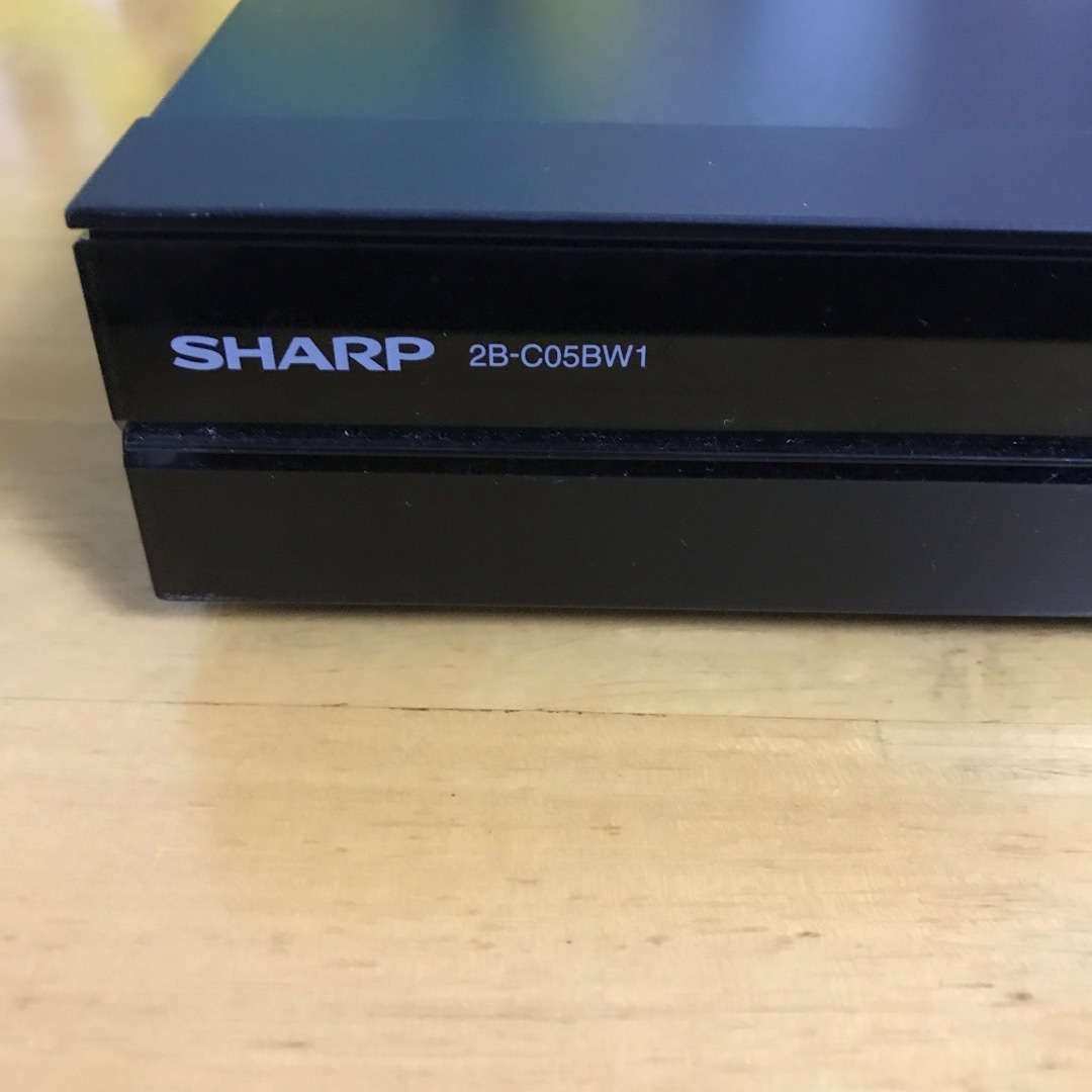 SHARP(シャープ)のSHARP  AQUOS ブルーレイレコーダー 2B-C05BW1 500GB  スマホ/家電/カメラのテレビ/映像機器(ブルーレイレコーダー)の商品写真