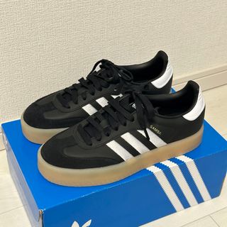 アディダス(adidas)のadidas SAMBAE 24cm アディダス サンバエ 黒 未使用(スニーカー)