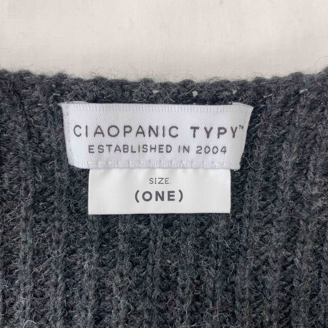 CIAOPANIC TYPY(チャオパニックティピー)のCIAOPANIC TYPY チャオパニックティピー レディース ニット/セーター ブラック tk レディースのトップス(ニット/セーター)の商品写真