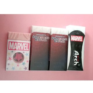 MARVEL - マーベル☆消しゴム４個セット