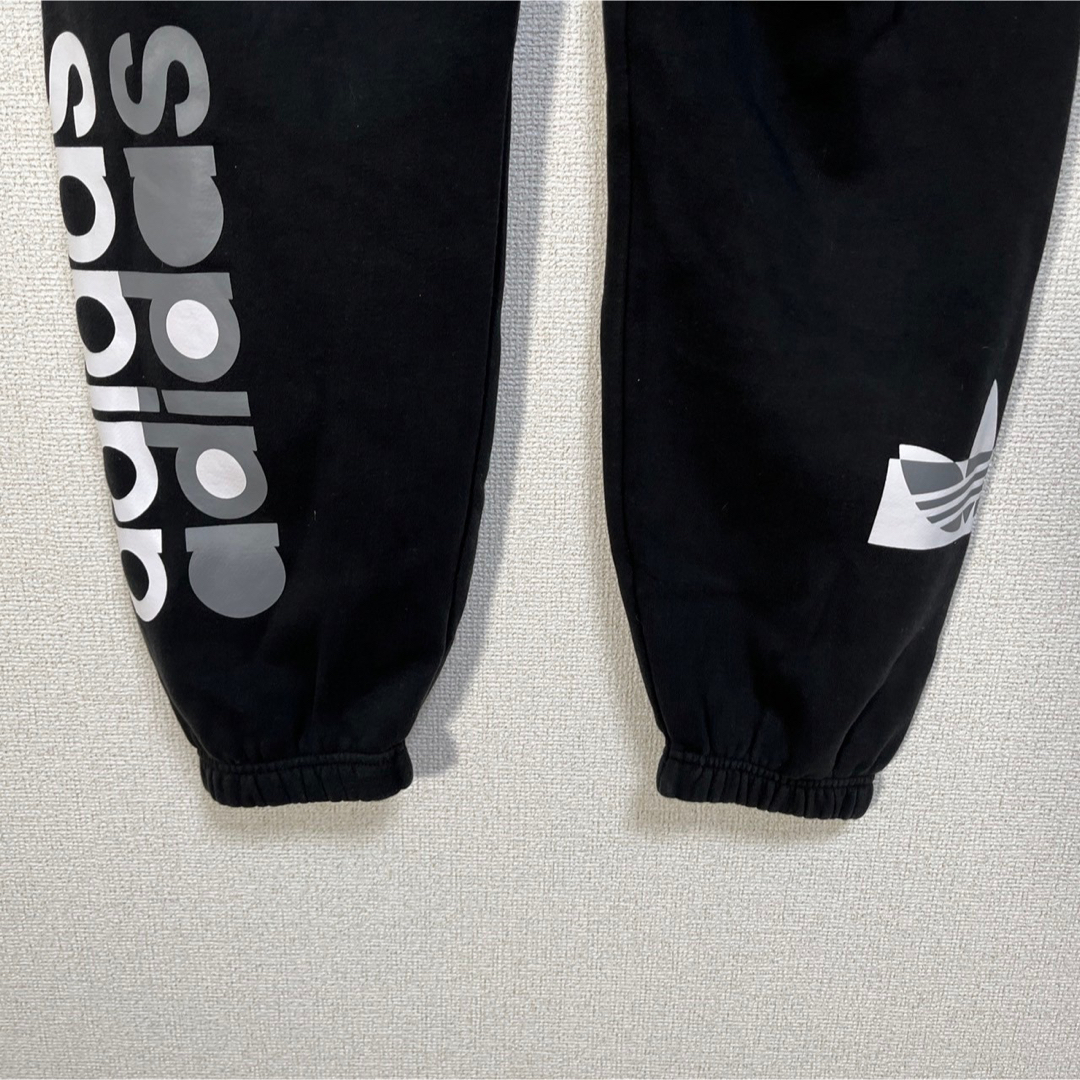 Originals（adidas）(オリジナルス)の【アディダス】ジャージパンツスウェットパンツ　トレフォイル　ブラック裏起毛１R メンズのパンツ(その他)の商品写真