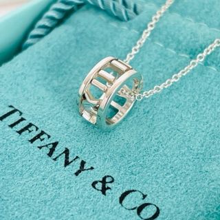 ティファニー(Tiffany & Co.)の極美品☆TIFFANY ティファニー オープン アトラス ネックレス シルバー(ネックレス)