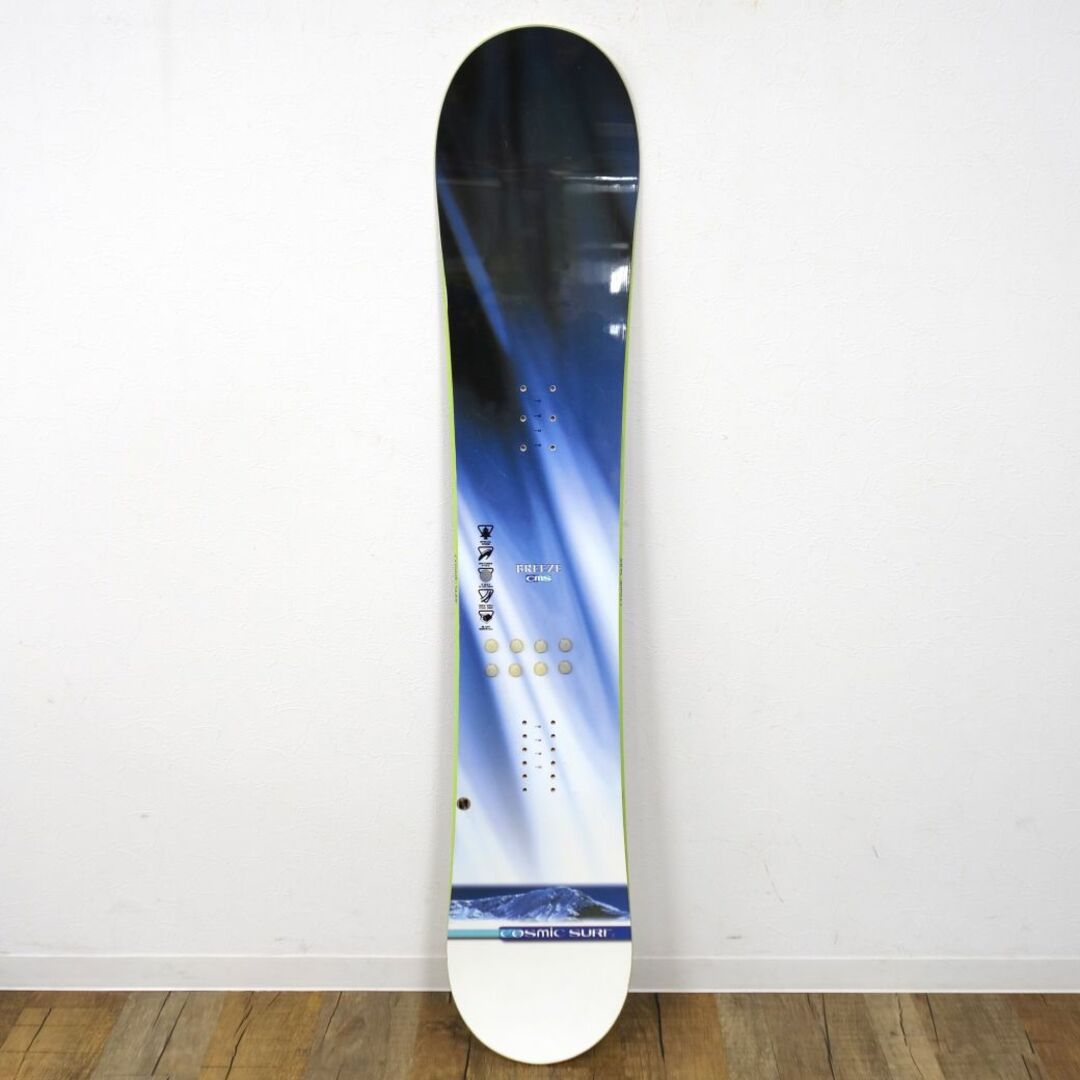 コスミックサーフ COSMICSURF BREEZE 144cm スノーボード 板 デッキ ゲレンデ ウィンタースポーツ アウトドア スポーツ/アウトドアのスノーボード(ボード)の商品写真