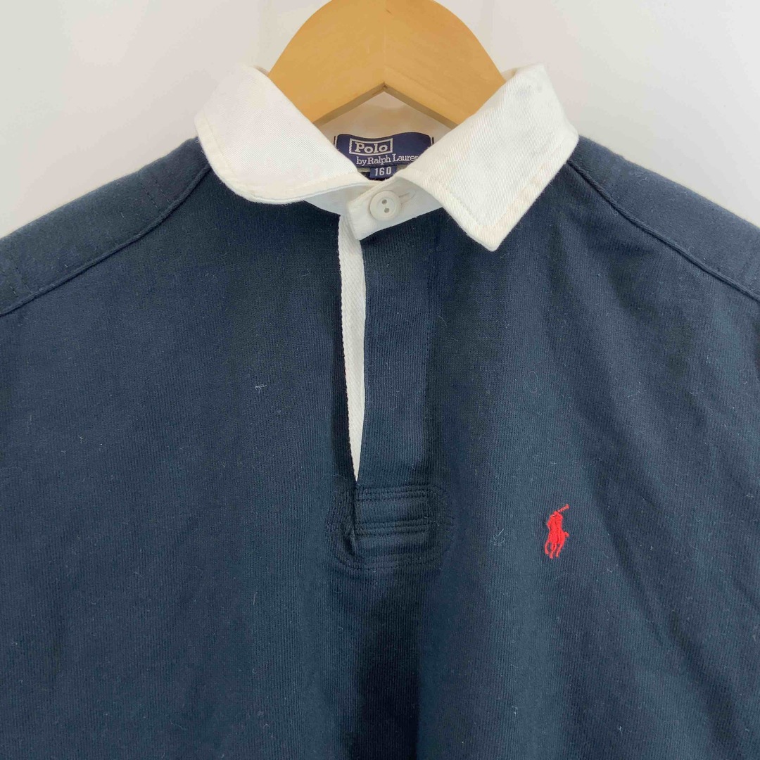 POLO RALPH LAUREN(ポロラルフローレン)のPOLO RALPH LAUREN ポロラルフローレン レディース ポロシャツ　ブラック　160 レディースのトップス(ポロシャツ)の商品写真