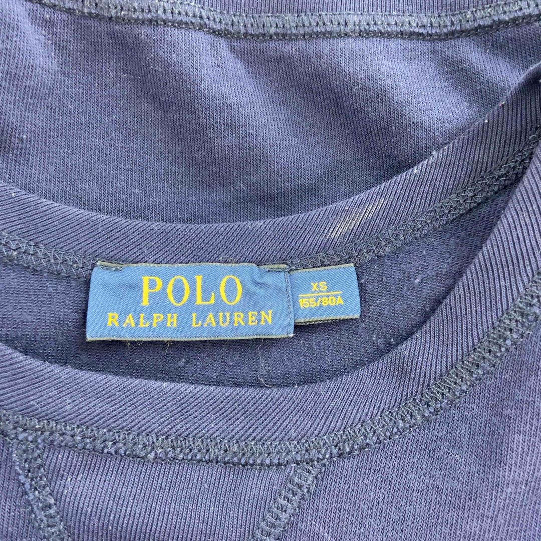 POLO RALPH LAUREN(ポロラルフローレン)のPOLO RALPH LAUREN ポロラルフローレン レディース Tシャツ（長袖）ネイビー レディースのトップス(Tシャツ(長袖/七分))の商品写真