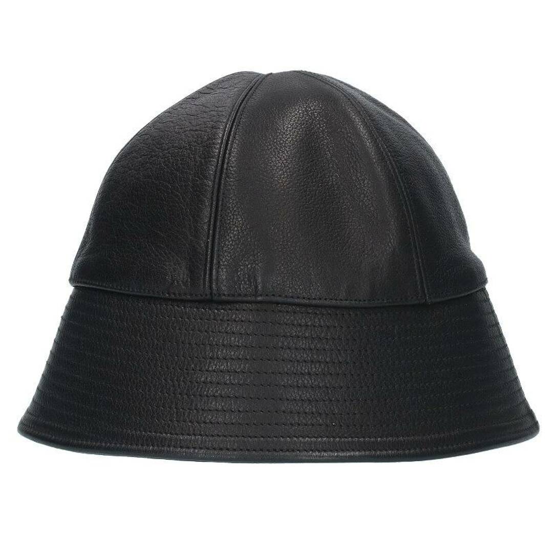 KIJIMA TAKAYUKI(キジマタカユキ)のキジマタカユキ  222812 COW LEATHER SAILOR HAT レザーセーラーハット帽子 メンズ 1 ハンドメイドのファッション小物(帽子)の商品写真