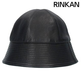 キジマタカユキ(KIJIMA TAKAYUKI)のキジマタカユキ  222812 COW LEATHER SAILOR HAT レザーセーラーハット帽子 メンズ 1(帽子)