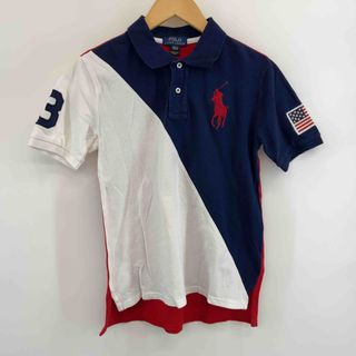 ポロラルフローレン(POLO RALPH LAUREN)のPOLO RALPH LAUREN ポロラルフローレン レディース ポロシャツ　USA国旗　150(ポロシャツ)