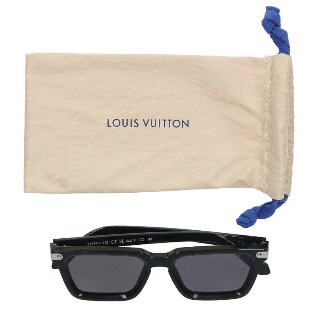 LOUIS VUITTON(ルイヴィトン)のルイヴィトン  Z1974U サングラス LV シグネチャー･スクエア スクエアフレームサングラス メンズ 52□18 150 メンズのファッション小物(サングラス/メガネ)の商品写真