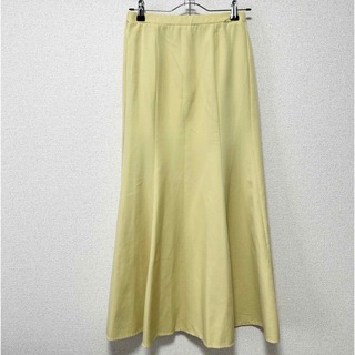 レモンイエロースカート　Mサイズ(ロングスカート)