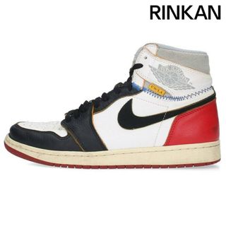 ナイキ(NIKE)のナイキ ×ユニオン UNION  AIR JORDAN 1 RETRO HI NRG UNION BV1300-106 エアジョーダン1レトロハイエナジースニーカー メンズ 27.5cm(スニーカー)