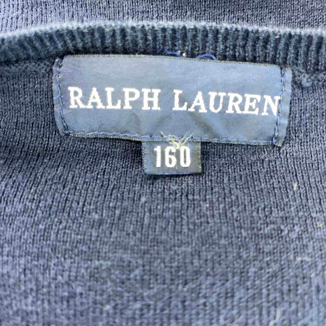 POLO RALPH LAUREN(ポロラルフローレン)のRALPH LAUREN ラルフローレン レディース ベスト/ジレ　ネイビー　160 レディースのトップス(ベスト/ジレ)の商品写真