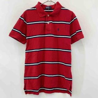 ポロラルフローレン(POLO RALPH LAUREN)のPOLO RALPH LAUREN ポロラルフローレン レディース ポロシャツ　レッド　150(ポロシャツ)