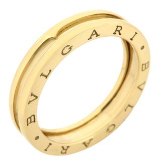 ブルガリ(BVLGARI)のブルガリ BVLGARI リング 指輪 ビーゼロワン B-zero1 1バンドリング  K18YG イエローゴールド #67(JP27) 750 18金 【中古】(リング(指輪))