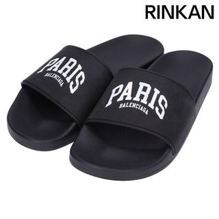 バレンシアガ(Balenciaga)のバレンシアガ  POOL SLIDE CITIES プールスライドサンダル メンズ 40(サンダル)