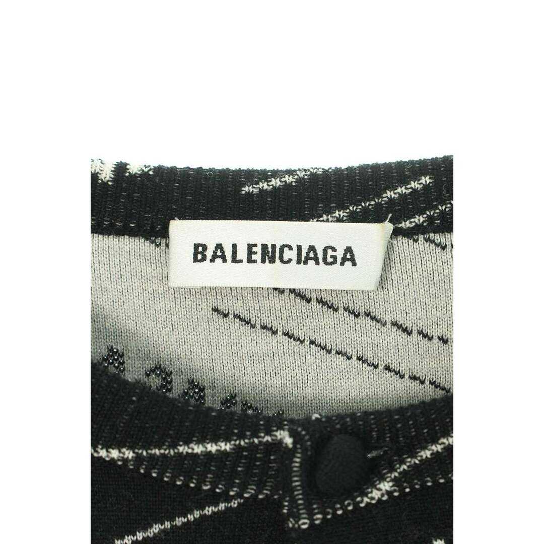 Balenciaga(バレンシアガ)のバレンシアガ  555294 T1524 マルチロゴウールカーディガン レディース XS レディースのトップス(カーディガン)の商品写真