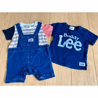 Buddy Lee リー 半袖ロンパースとTシャツ 2枚セット 70cm ベビー