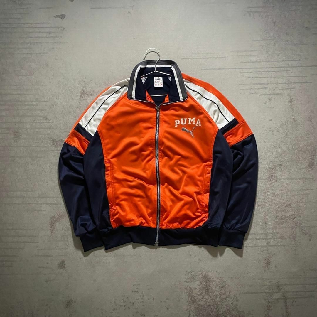 PUMA(プーマ)の美品 80's 90's PUMA XL トラックJKT ジャージ メンズのトップス(ジャージ)の商品写真