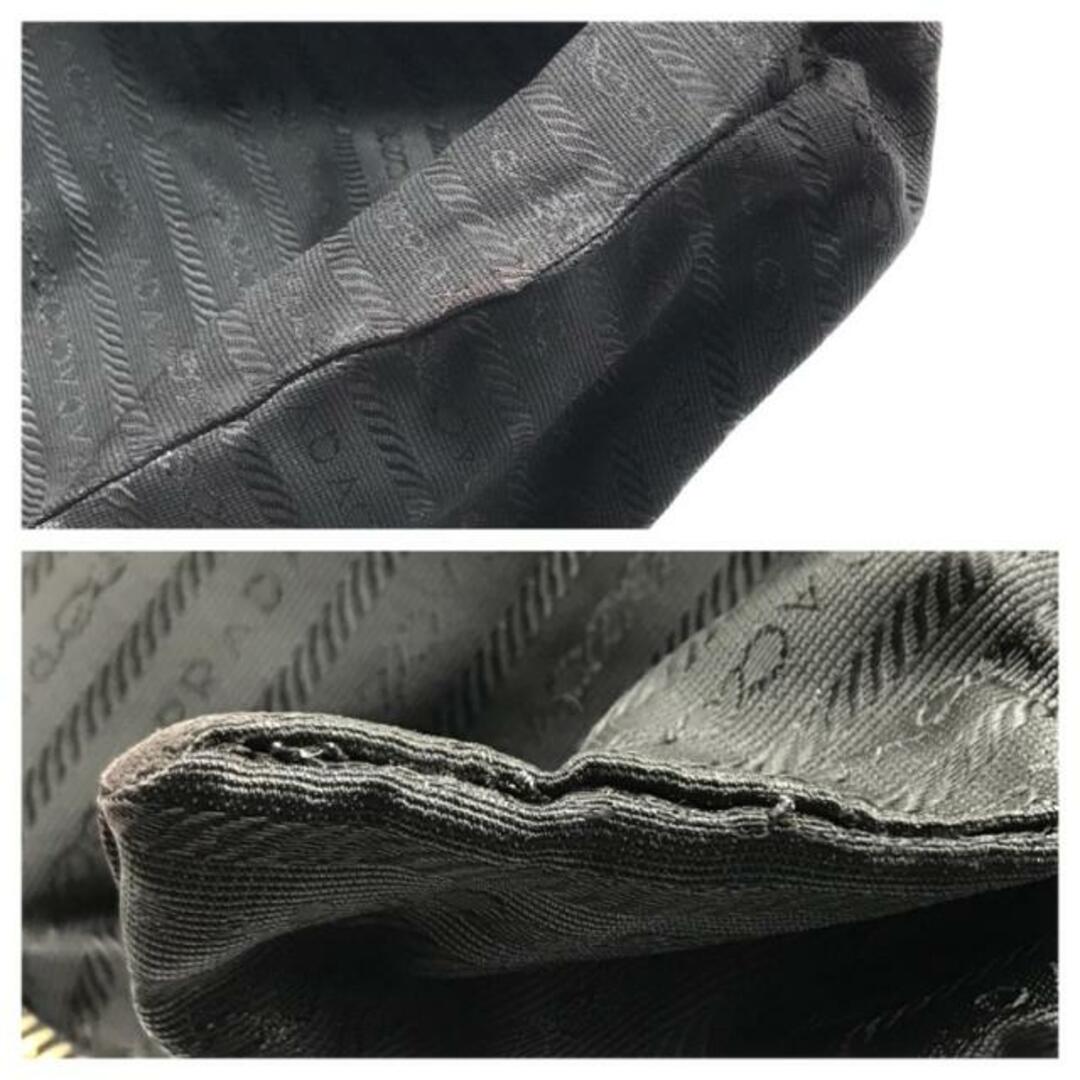 PRADA - 良品 PRADA プラダ 三角ロゴ チェーン ショルダー PRADA - 良品 PRADA プラダ 三角ロゴ チェーン ショルダー