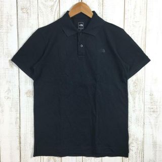 ザノースフェイス(THE NORTH FACE)のMENs M ノースフェイス ショートスリーブ クール ビジネス ポロシャツ S/S Cool Business Polo NORTH FACE NT21938 ブラック系(その他)