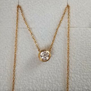 ヴァンドームアオヤマ(Vendome Aoyama)のVendome Aoyama ダイヤモンドネックレス K18 0.292ct(ネックレス)