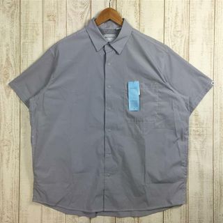 MENs M ペーパースカイ PaperSky ハイク＆バイク ケイブ ビッグ ハーフ シャツ HIKE&BIKE CAVE BIG HARF SHIRTS PS231311-2 13 Light Gray グレー系(その他)