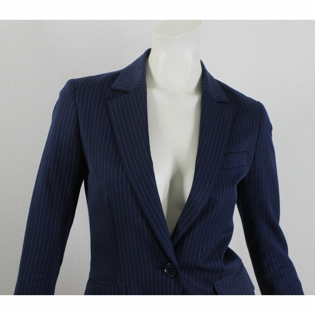 THE SUIT COMPANY(スーツカンパニー)の11【美品】ザ スーツカンパニー シー スカートスーツ 34 ネイビー 紺 SS レディースのフォーマル/ドレス(スーツ)の商品写真