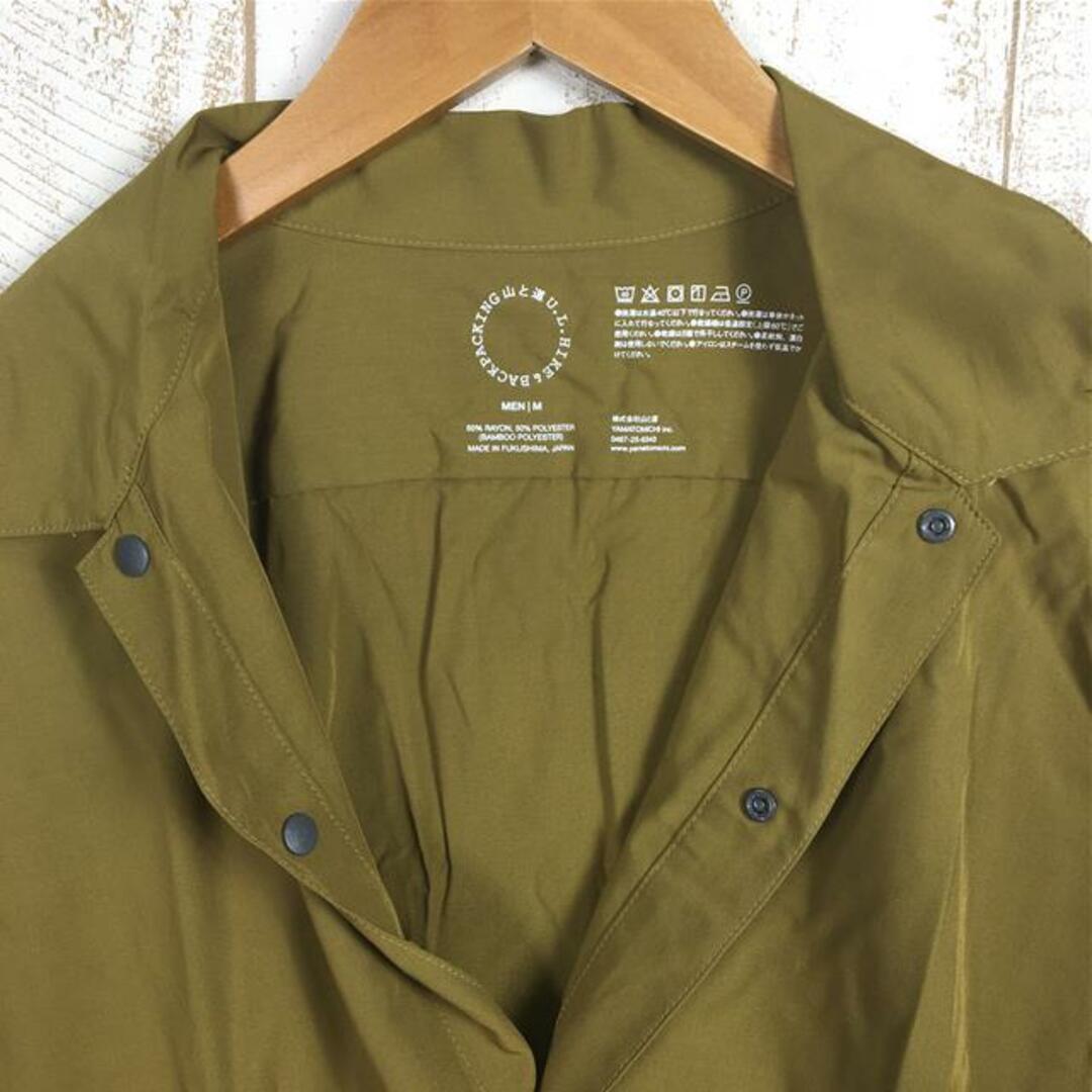 MENs M 山と道 バンブー ショートスリーブ シャツ Bamboo Short MENs M 山と道 バンブー ショートスリーブ シャツ Bamboo Short