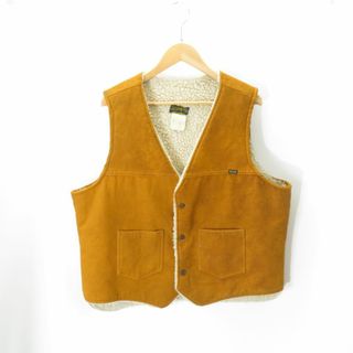  WRANGLER 70s BOA SUEDE VEST BROWN (ベスト)