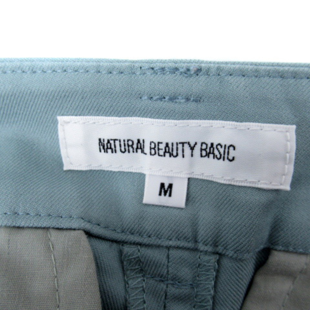 NATURAL BEAUTY BASIC(ナチュラルビューティーベーシック)のナチュラルビューティーベーシック テーパードパンツ アンクル丈 M 水色 ■MO レディースのパンツ(その他)の商品写真