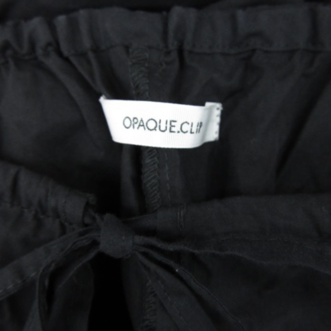 OPAQUE.CLIP(オペークドットクリップ)のオペークドットクリップ ワンピース ロング丈 七分袖 刺繍 F 黒 レディースのワンピース(ロングワンピース/マキシワンピース)の商品写真