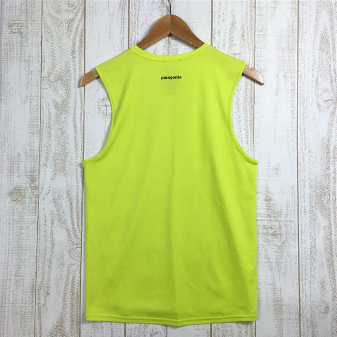 patagonia(パタゴニア)のMENs XS パタゴニア フォアランナー スリーブレス Fore Runner Sleeveless シャツ ノースリーブ タンクトップ 生産終了モデル 入手困難 PATAGONIA 23680 イエロー系 メンズのメンズ その他(その他)の商品写真