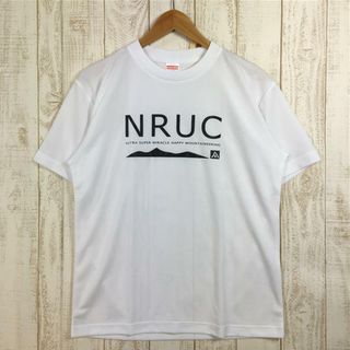 MENs M ヌルク ヌルT ULTRA SUPER MIRACLE HAPPY MOUNTAINEERING 速乾 ショートスリーブ Tシャツ NRUC ホワイト系(その他)