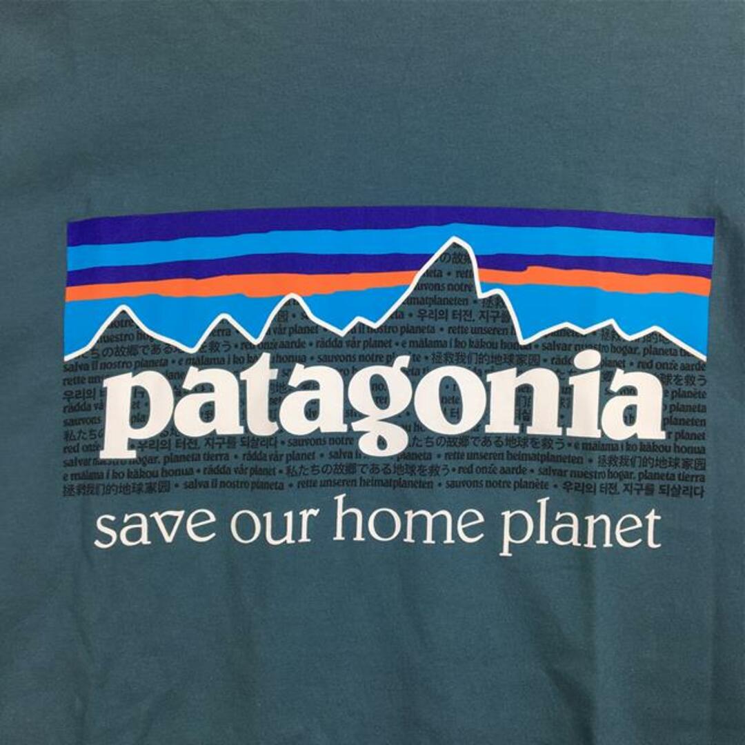 patagonia(パタゴニア)のMENs S パタゴニア P-6 ミッション オーガニック Tシャツ P-6 Mission Organic T-shirt PATAGONIA 37529 ABB ブルー系 メンズのメンズ その他(その他)の商品写真