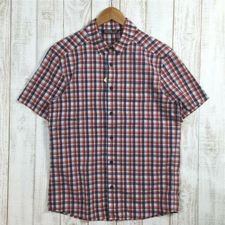 アークテリクス(ARC'TERYX)のMENs S アークテリクス ブローム ショートスリーブ シャツ Brohm Short Sleeve Shirt ARCTERYX 17217/X000000616 レッド系(その他)