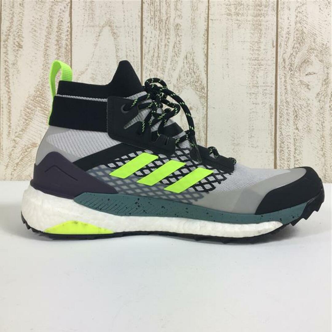 adidas(アディダス)のMENs 26.0cm アディダス テレックス フリーハイカー Terrex Free Hiker トレッキングシューズ ADIDAS FW8685 Grey/Core Black/Signal Green グレー系 メンズのメンズ その他(その他)の商品写真