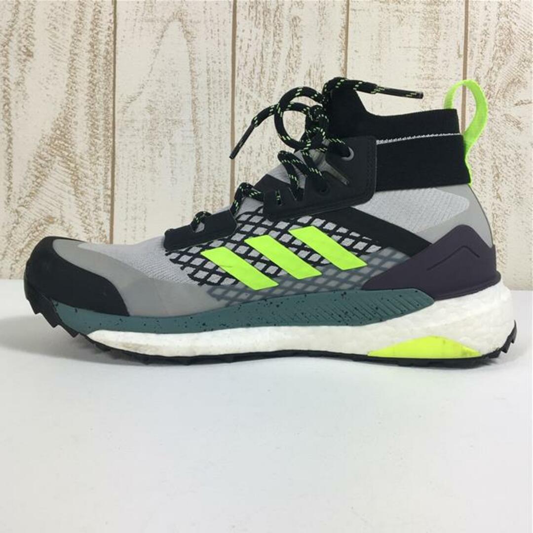 adidas(アディダス)のMENs 26.0cm アディダス テレックス フリーハイカー Terrex Free Hiker トレッキングシューズ ADIDAS FW8685 Grey/Core Black/Signal Green グレー系 メンズのメンズ その他(その他)の商品写真