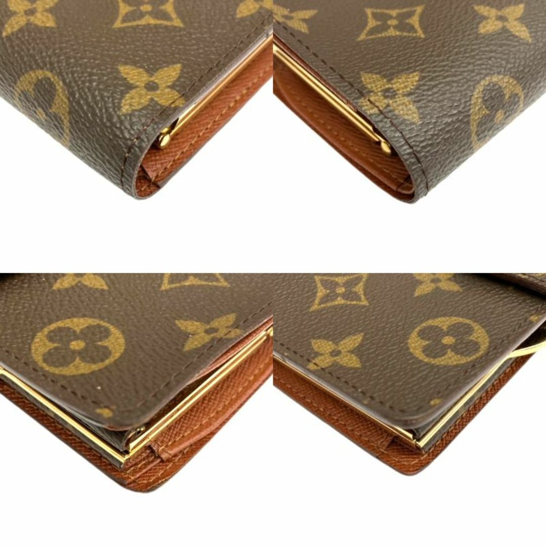 LOUIS VUITTON(ルイヴィトン)のLOUIS VUITTON ルイヴィトン ポルトモネ ビエ ヴィエノワ モノグラム 二つ折り財布 PVC がま口 財布 レディースのファッション小物(財布)の商品写真