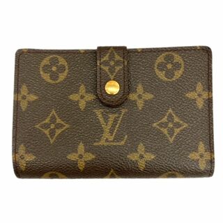 ルイヴィトン(LOUIS VUITTON)のLOUIS VUITTON ルイヴィトン ポルトモネ ビエ ヴィエノワ モノグラム 二つ折り財布 PVC がま口 財布(財布)